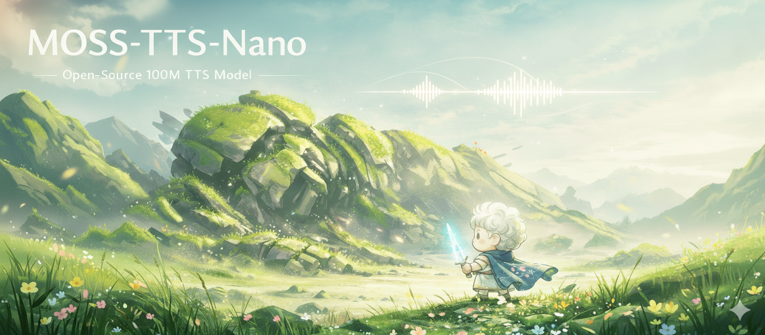 MOSS-TTS-Nano — Open Source 100M TTS Model